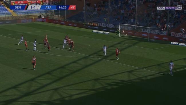 اهداف مباراة اتالانتا وجنوى 2 1 الدورى الايطالى