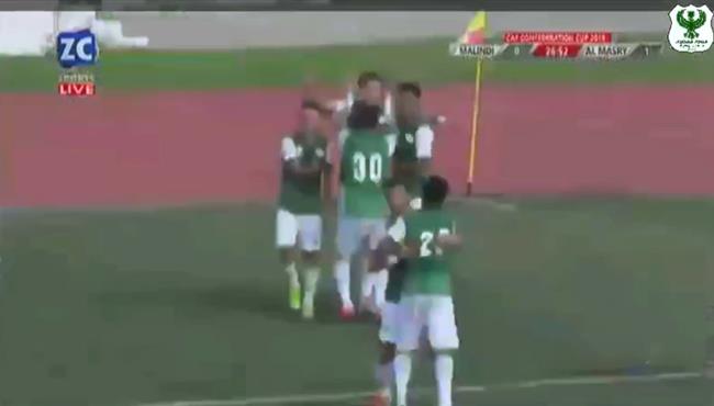 اهداف مباراة المصري وماليندي 4 1 الكونفيدرالية