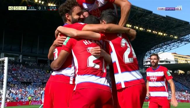 اهداف مباراة سيلتا فيجو وغرناطة 0 2 الدوري الاسباني