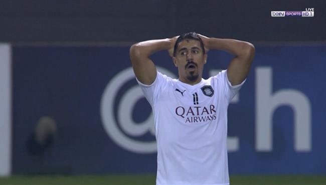 بغداد بو نجاح يهدر فرصة هدف محقق بعد خطأ فادح من مدافع النصر