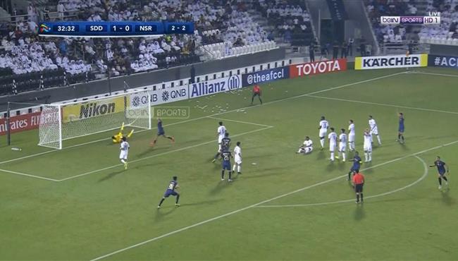 هدف تعادل النصر مع السد في دوري ابطال اسيا عبد الرزاق حمدالله