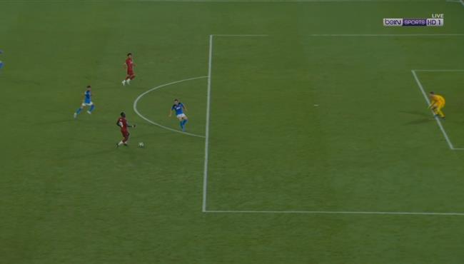 ماني وصلاح يهدران فرصة هدف محقق امام نابولي في دوري ابطال اوروبا
