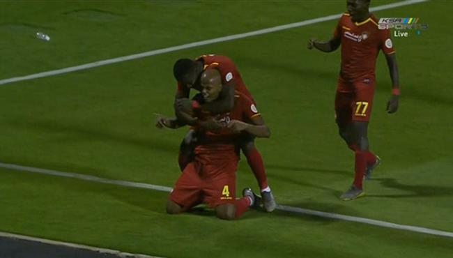 هدف ضمك الاول في مرمي الشباب بالدوري السعودي