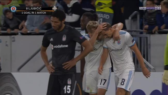 اهداف مباراة بشكتاش وسلوفان براتيسلافا 2 4 الدوري الاوروبي