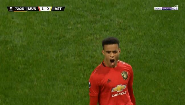 هدف مانشستر يونايتد الاول في مرمي استانا بالدوري الاوروبي