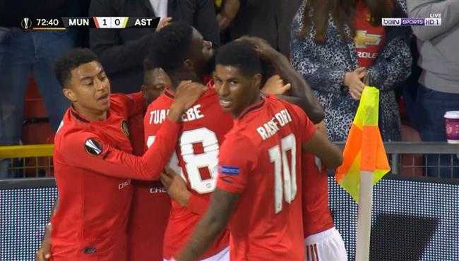 هدف فوز مانشستر يونايتد علي استانا 1 0 الدوري الاوروبي