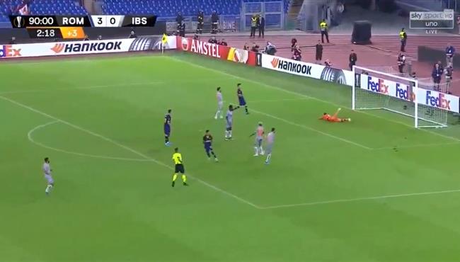 اهداف مباراة روما واسطنبول 4 0 الدورى الاوروبى