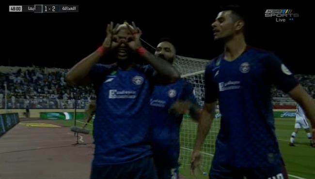 اهداف مباراة العدالة وابها 2 1 الدوري السعودي