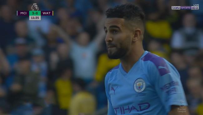 هدف رياض محرز في مرمي واتفورد بالدوري الانجليزي