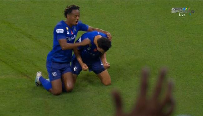 هدف الهلال الاول في مرمي الاتحاد بالدوري السعودي كارلوس ادواردو