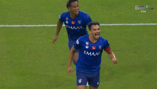 هدف الهلال الثانى في مرمي الاتحاد بالدوري السعودي كارلوس ادواردو