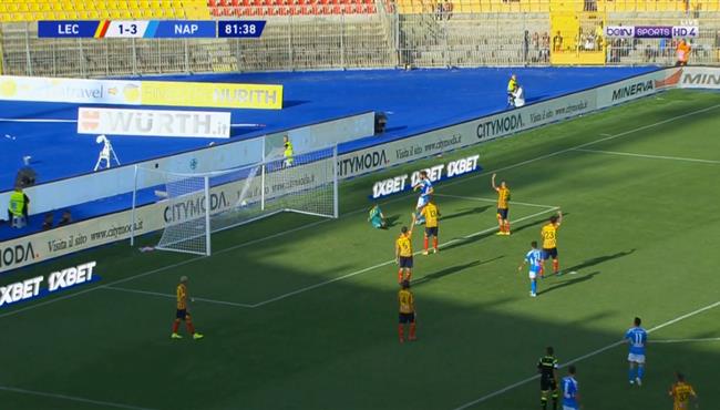 اهداف مباراة نابولى وليتشي 4 1 الدوري الايطالى