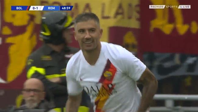 هدف كولاروف الرائع في مباراة روما وبولونيا بالدوري الايطالي