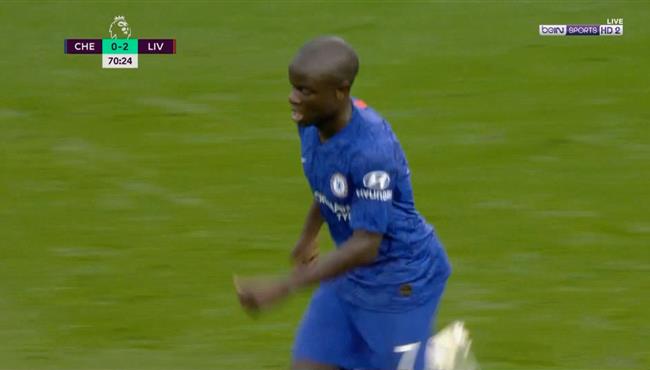 هدف كانتي الرائع في مرمى ليفربول بتعليق رؤوف خليف