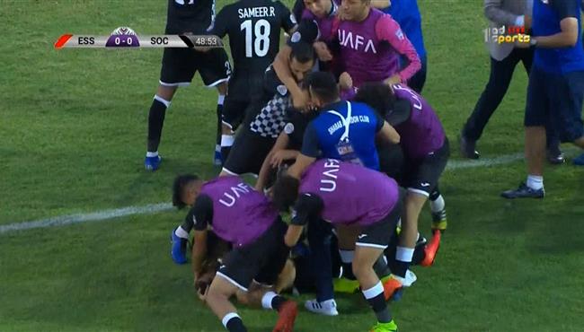 هدف فوز شباب الاردن علي النجم الساحلي 1 0 البطولة العربية