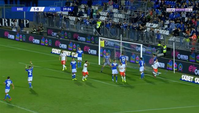 هدف تعادل يوفنتوس مع بريشيا 1 1 الددورى الايطالى