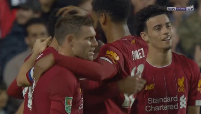 اهداف مباراة ليفربول وميلتون كينز دونز 2 0 كاس الرابطة الانجليزية