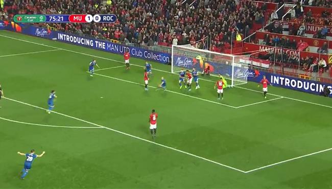 اهداف وركلات ترجيح مباراة مانشستر يونايتد وروكدال في كاس الرابطة الانجليزية