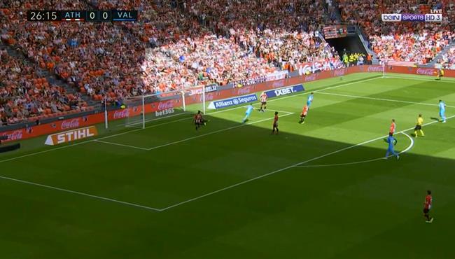 هدف فوز فالنسيا علي اتلتيك بلباو 1 0 الدوري الاسباني