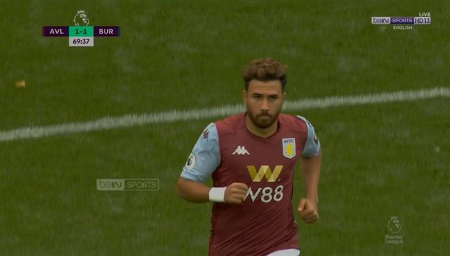 ملخص لمسات تريزيجيه في مباراة استون فيلا وبيرنلي بالدوري الانجليزي