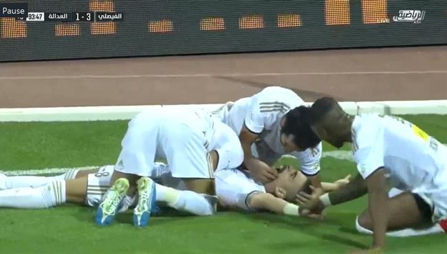 اهداف مباراة الفيصلي والعدالة 3 1 الدوري السعودي