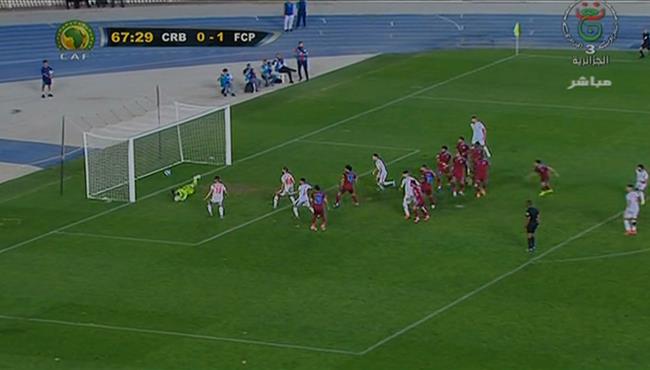 الشناوي يحرم امير سعيود من تسجيل هدف محقق لشباب بلوزداد بالكونفيدرالية