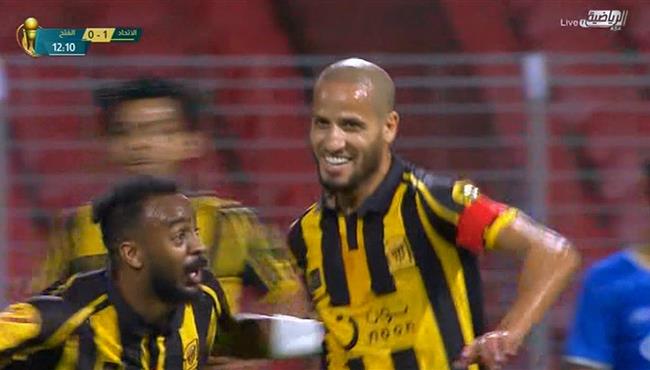 هدف الاتحاد الاول في مرمي الفتح بكاس خادم الحرمين الشريفين