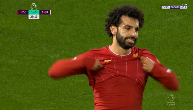 للمرة الثانية حارس شيفيلد يحرم محمد صلاح من هدف رائع