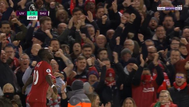هدف مانى فى مرمي شيفيلد اسيست محمد صلاح