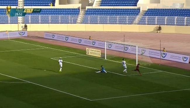 اهداف مباراة العدالة والشعلة 2 0 كاس خادم الحرمين