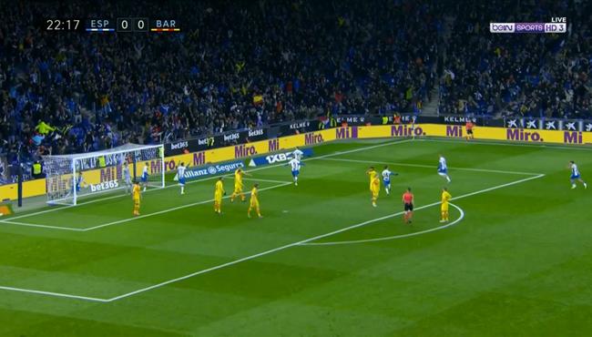 اهداف مباراة برشلونة واسبانيول 2 2 الدوري الاسباني بتعليق رؤوف خليف