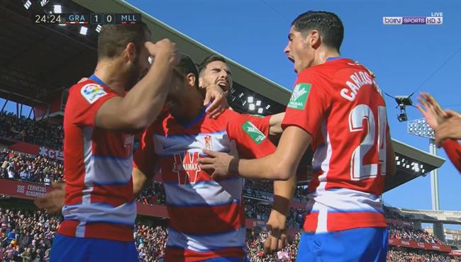 هدف فوز غرناطة علي مايوركا 1 0 الدوري الاسباني