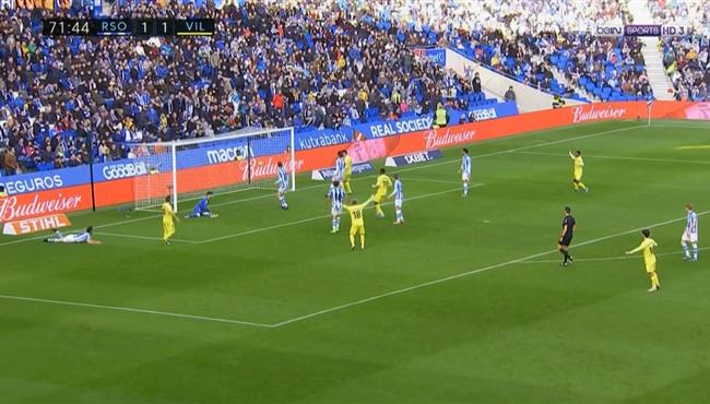 اهداف مباراة فياريال وريال سوسيداد 2 1 الدوري الاسباني