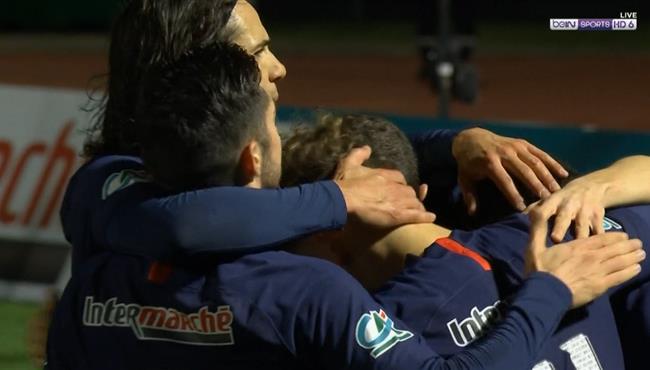 اهداف مباراة باريس سان جيرمان ولينا مونتليري 6 0 كاس فرنسا