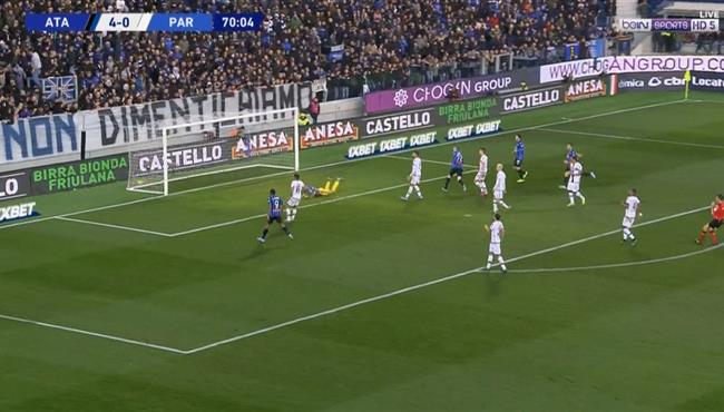 اهداف مباراة اتالانتا وبارما 5 0 الدوري الايطالي
