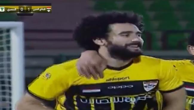 اهداف مباراة المصري والانتاج الحربي 1 1 الدوري المصري