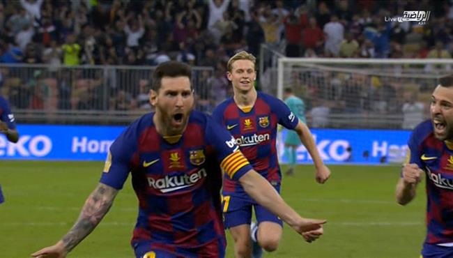 هدف ميسي الرائع في مرمي اتلتيكو مدريد بتعليق فهد العتيبي