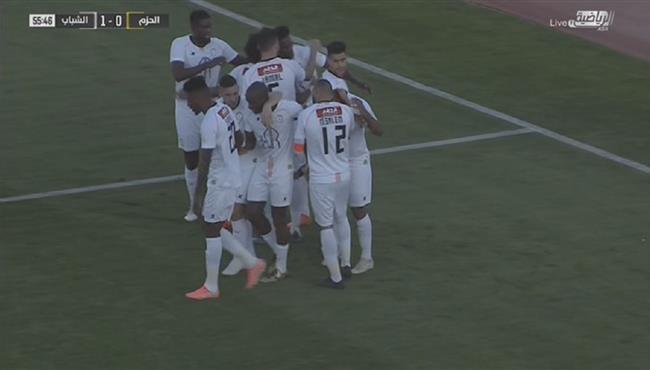 هدف فوز الشباب علي الحزم 1 0 الدوري السعودي