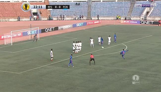 هدف رائع في مباراة نواذيبو وإينوجو رينجرز بالكونفيدرالية