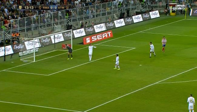 جواو فيليكس يهدر فرصة هدف محقق امام ريال مدريد بعد خطأ قاتل من راموس