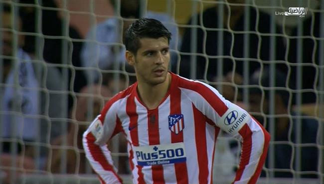 تصدي رائع من كورتوا يحرم موراتا من تسجيل هدف في مرمي ريال مدريد
