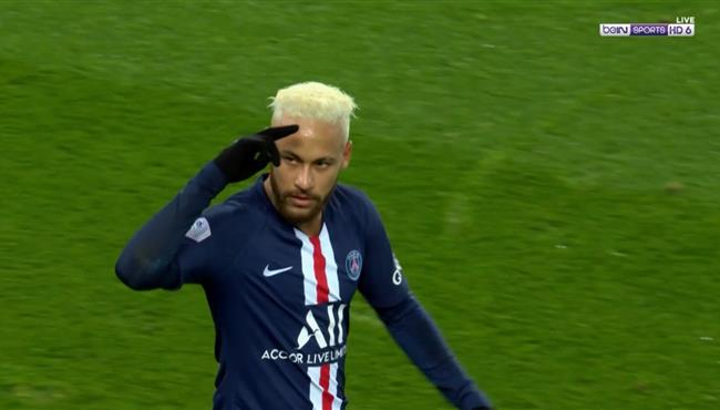 هدف نيمار الثاني في مرمي موناكو بالدوري الفرنسي