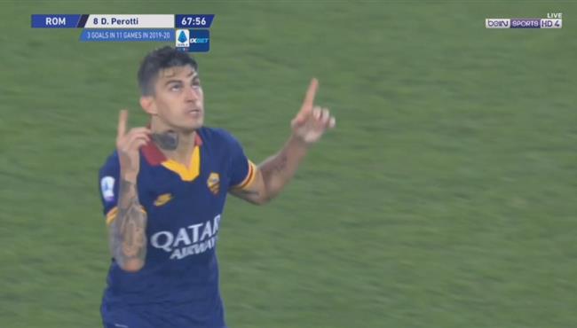 هدف روما الاول في مرمي يوفنتوس تعليق رؤوف خليف