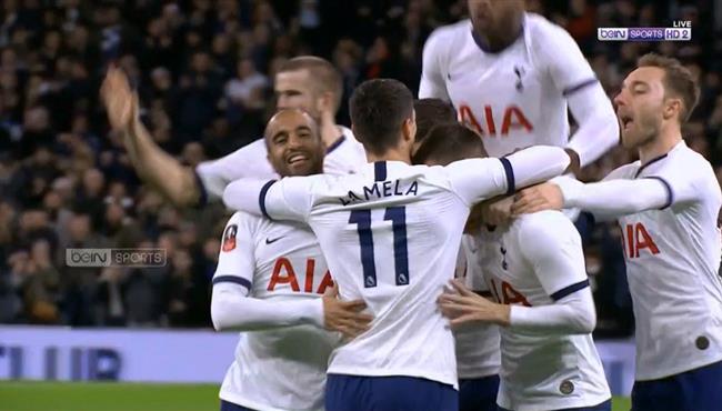 اهداف مباراة توتنهام وميدلزبره 2 1 كأس الاتحاد الانجليزي