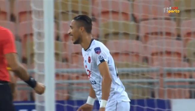 هدف اوليمبك اسفي الاول في مرمي الاتحاد بالبطولة العربية للاندية