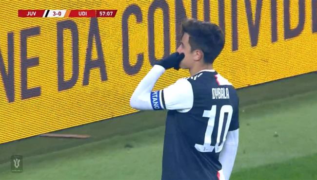 هدف ديبالا الرائع في مرمي اودينيزي كأس ايطاليا