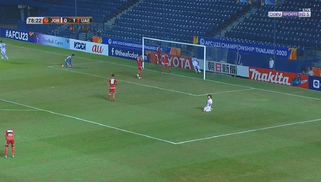 اهداف مباراة الامارات والاردن 1 1 كاس اسيا تحت 23