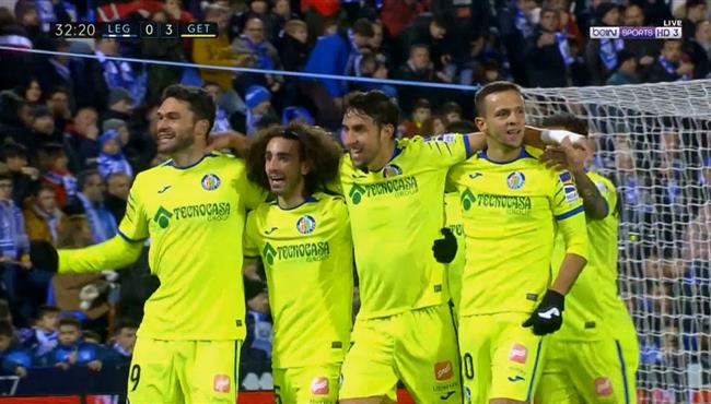 اهداف مباراة خيتافي وليجانيس 3 0 الدوري الاسباني