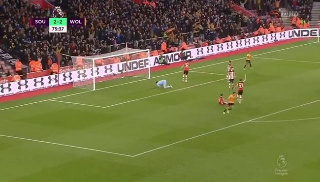 اهداف مباراة ولفرهامبتون وساوثهامبتون 3 2 الدوري الانجليزي