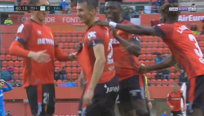 اهداف مباراة فالنسيا ومايوركا 1 4 الدوري الاسباني